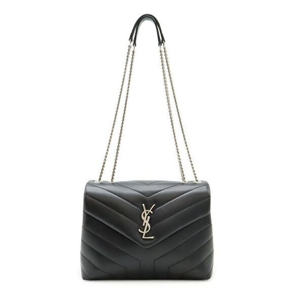 Yves Saint Laurent YSL Loulou Leather Chain Shoulder Bag - Picture 1 of 8